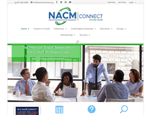 Tablet Screenshot of nacmconnect.org